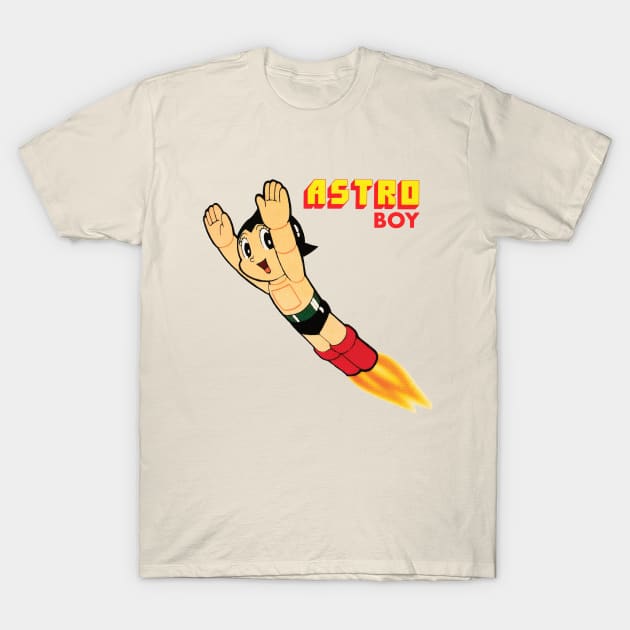 Astro Boy - Retro manga T-Shirt by MiaouStudio